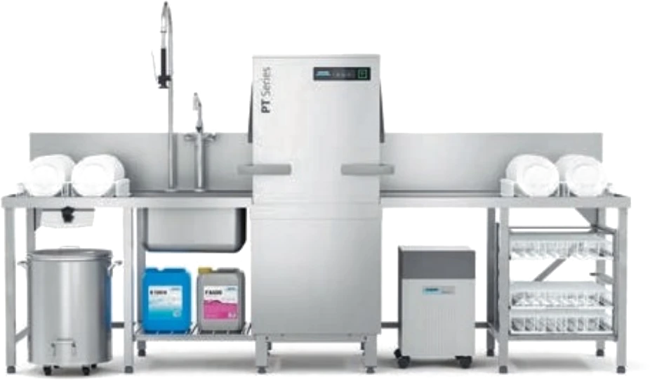Lava-loiça profissional de capota Winterhalter PT-M