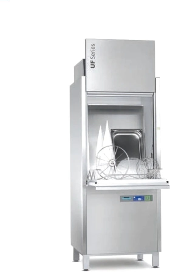 Lava-utensílios profissional Winterhalter UF-L